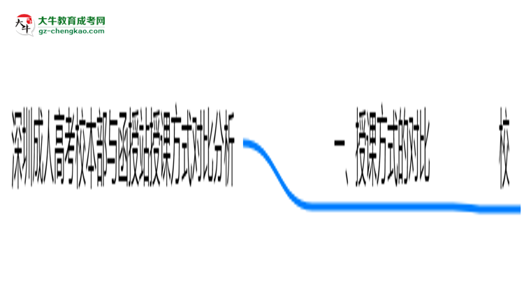 深圳成人高考校本部與函授站授課方式對比分析（2025年最新）思維導(dǎo)圖