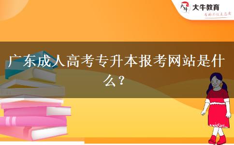 廣東成人高考專升本報考網(wǎng)站是什么？