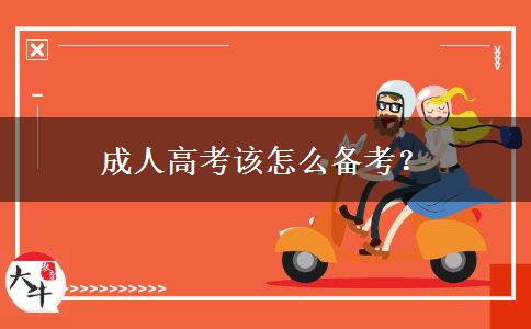 成人高考該怎么備考？