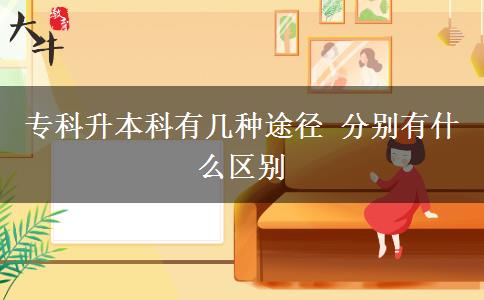 ?？粕究朴袔追N途徑 分別有什么區(qū)別